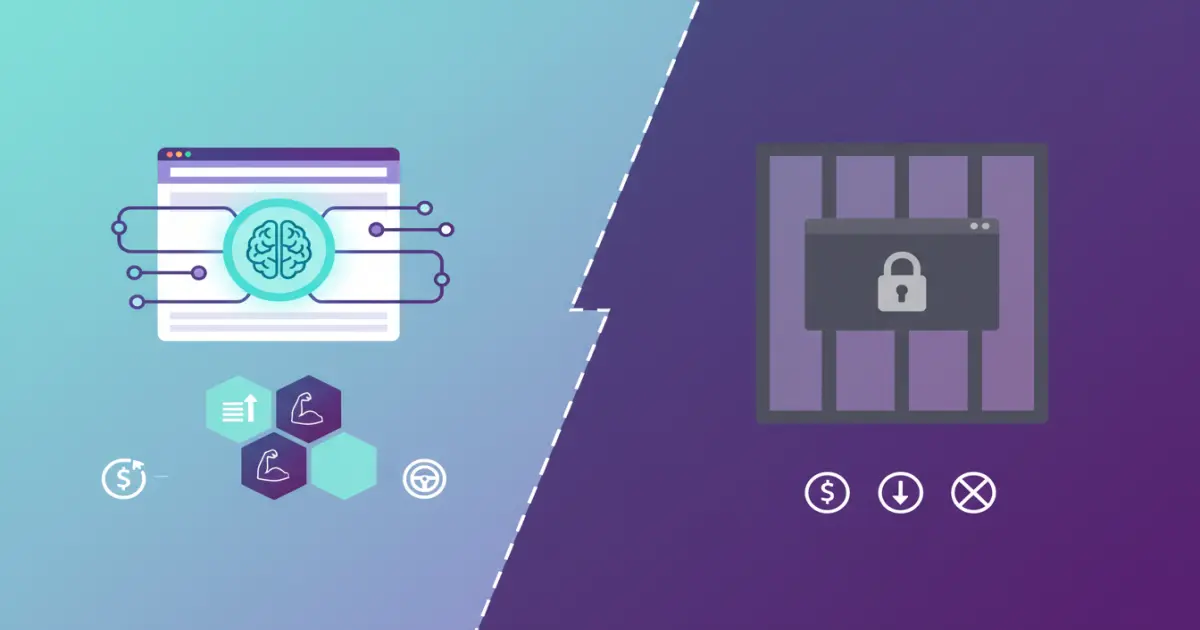 Собствен уебсайт срещу наета платформа