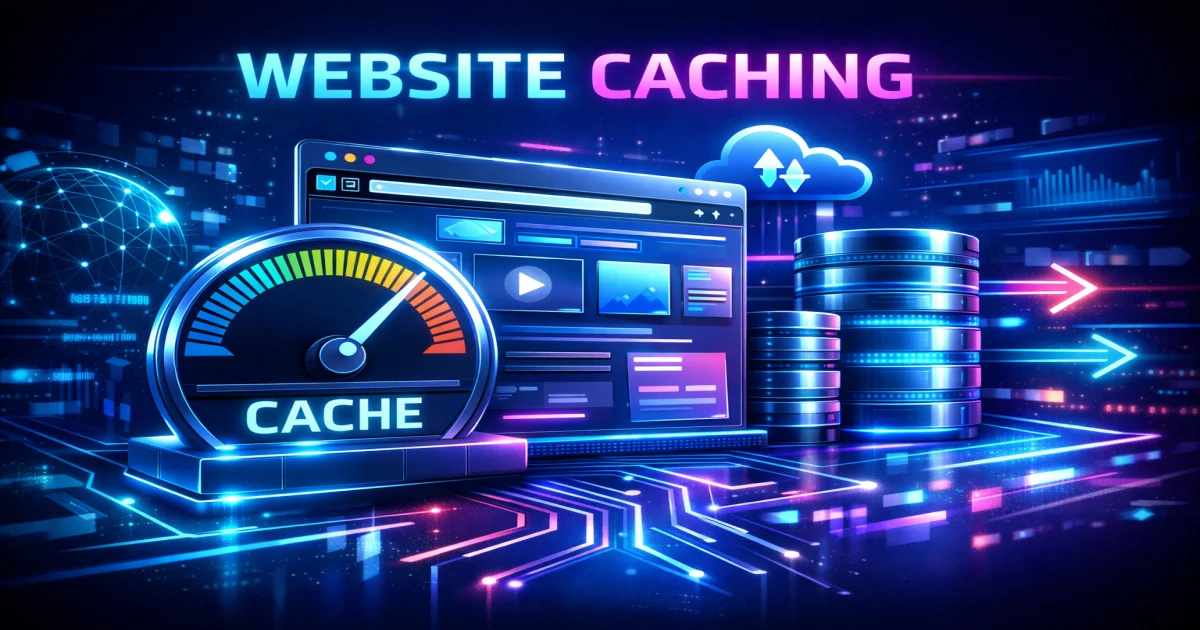 Website caching concept